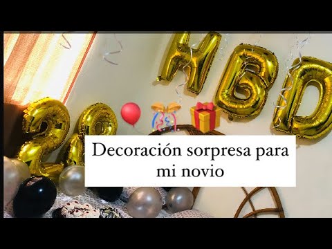 Sorprende a tu esposo con una increíble sorpresa de cumpleaños con globos